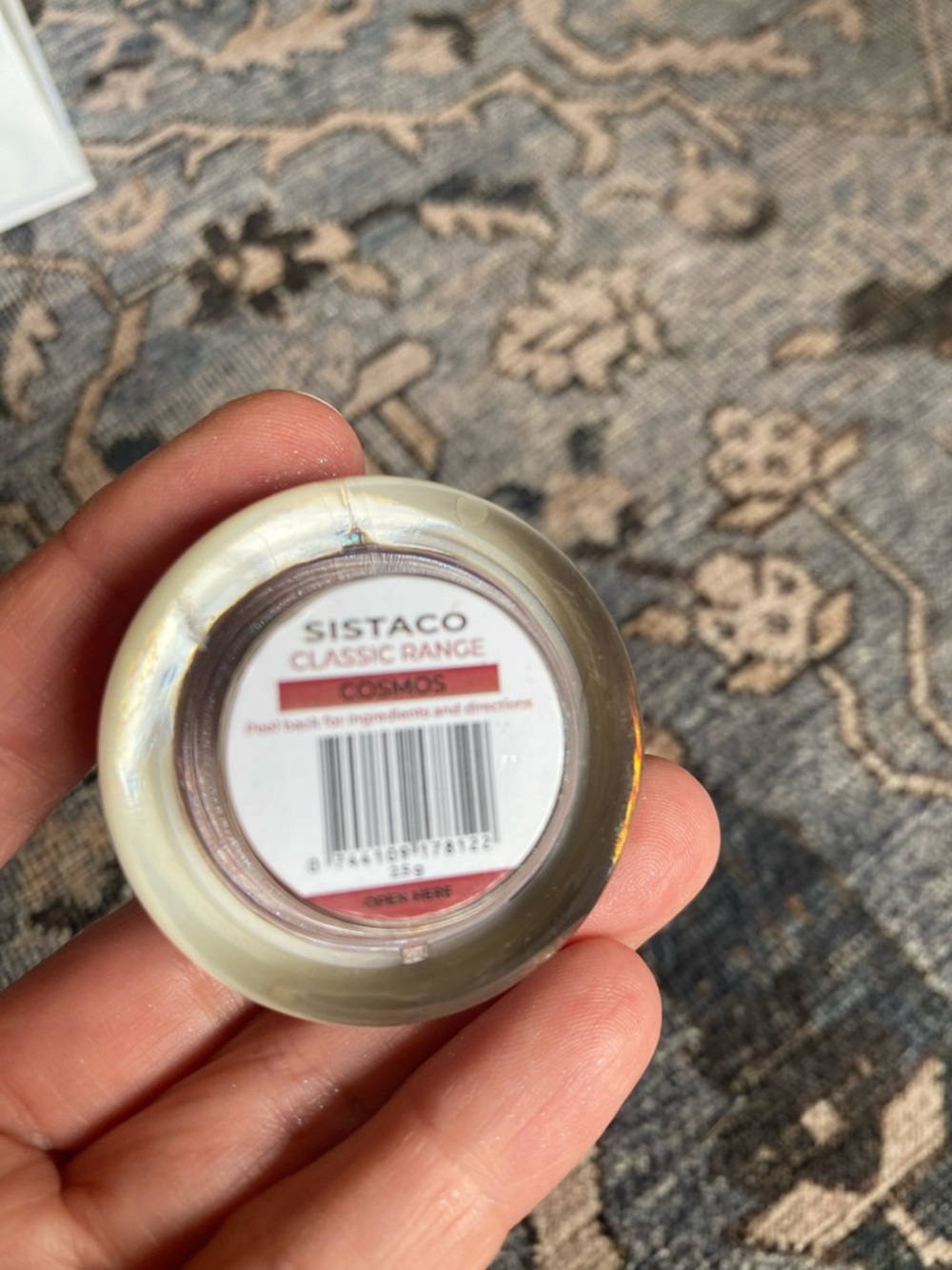 Sistaco Classic Range Cosmos - Iridescent White Nail Powder